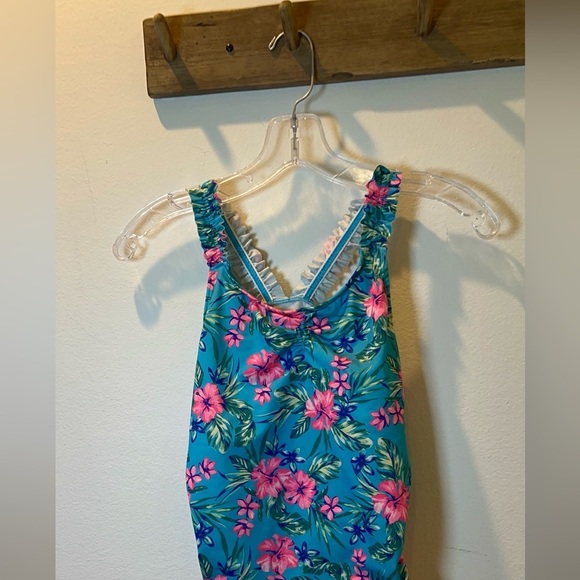 Lands’ End girls size large 10-13 tankini swim top - Picture 3 of 6